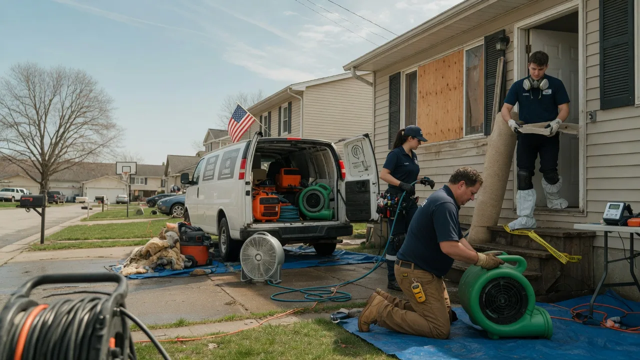 Water Damage Restoration in Savage, MT near me